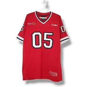 Vintage y2k FUBU New England football jersey red size L